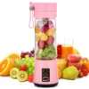 380ml Portable Electric Fruit Juicer Home USB Rechargeable Smoothie Maker Blenders Machine Sports Bottle JuicingCup